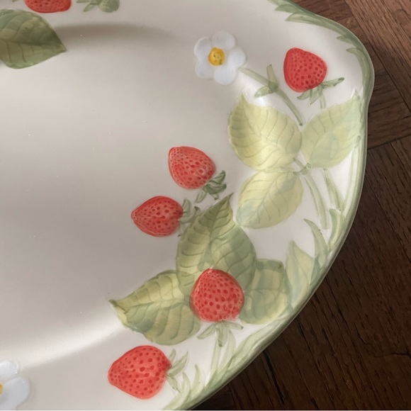 Strawberry vintage plate - Picture 4 of 8